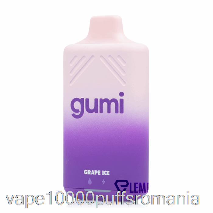 Vape Romania Gumi Bar 8000 Gheata De Struguri De Unica Folosinta